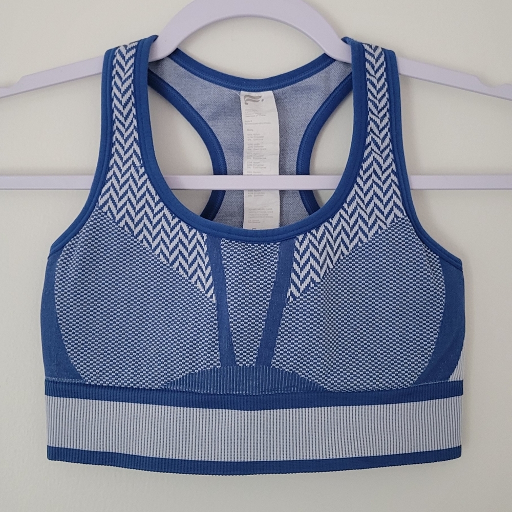 Fabletics Bianca Seamless Sports Bra Top Size S